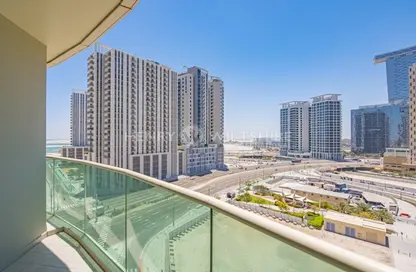 Balcony image for: Apartment - 3 Bedrooms - 4 Bathrooms for sale in Beach Towers - Shams Abu Dhabi - Al Reem Island - Abu Dhabi, Image 1