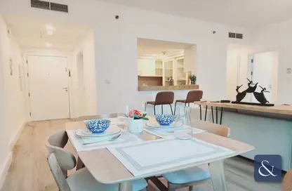 Dining Room image for: Apartment - 1 Bedroom - 2 Bathrooms for sale in Blakely Tower - Park Island - Dubai Marina - Dubai, Image 1