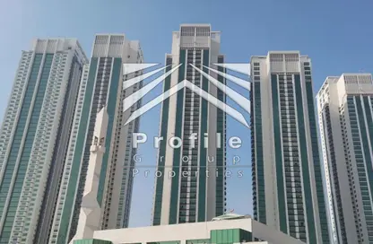 Apartment - 1 Bathroom for rent in Marina Heights 2 - Marina Square - Al Reem Island - Abu Dhabi