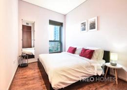 Room / Bedroom image for: Apartment - 2 bedrooms - 2 bathrooms for sale in Marina Heights - Dubai Marina - Dubai, Image 1