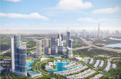 شقة - غرفة نوم - 1 حمام للبيع في 320 ريفرسايد كريسنت - شوبا هارتلاند الثانية - بو كدرة - دبي