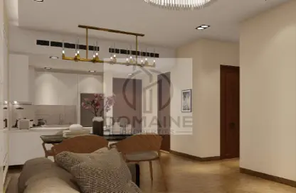 Living / Dining Room image for: Apartment - 1 Bedroom - 1 Bathroom for sale in La Residenza - Jumeirah Village Circle - Dubai, Image 1