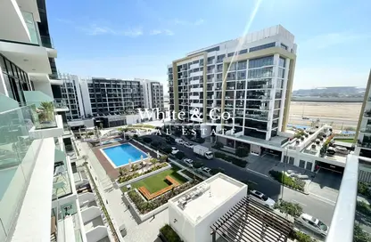 Outdoor Building image for: Apartment - 1 Bathroom for rent in AZIZI Riviera 14 - Meydan One - Meydan - Dubai, Image 1