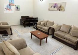 Living / Dining Room image for: Apartment - 1 bedroom - 2 bathrooms for rent in Al Khan - Sharjah, Image 1