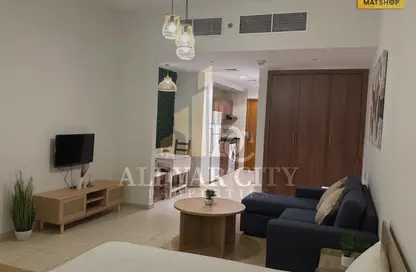 Apartment - Studio - 1 Bathroom for rent in Ajman One Towers - Al Sawan - Ajman