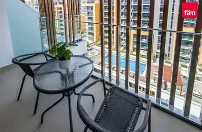 Apartment - Studio - 1 Bathroom for rent in AZIZI Riviera - Meydan One - Meydan - Dubai