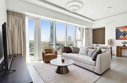 Apartment - 1 Bedroom - 2 Bathrooms for rent in Me Do Re Tower - JLT Cluster L - Jumeirah Lake Towers - Dubai