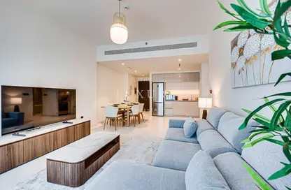 Apartment - 1 Bedroom - 1 Bathroom for rent in Marina Vista - EMAAR Beachfront - Dubai Harbour - Dubai