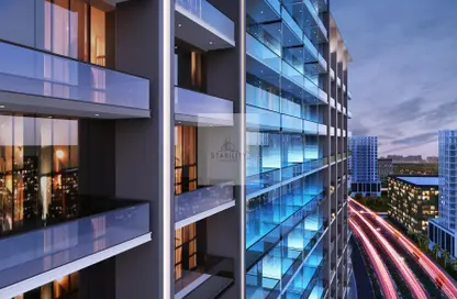 Balcony image for: Apartment - 1 Bedroom - 2 Bathrooms for sale in Binghatti Azure - Jumeirah Village Circle - Dubai, Image 1