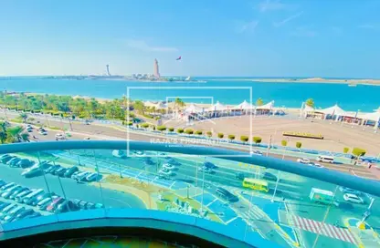 شقة - 3 غرف نوم - 4 حمامات للايجار في برج بالغيلم - شارع الكورنيش - أبوظبي