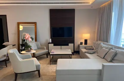 Living Room image for: Apartment - 2 Bedrooms - 3 Bathrooms for rent in The Address Sky View Tower 1 - The Address Sky View Towers - Downtown Dubai - Dubai, Image 1