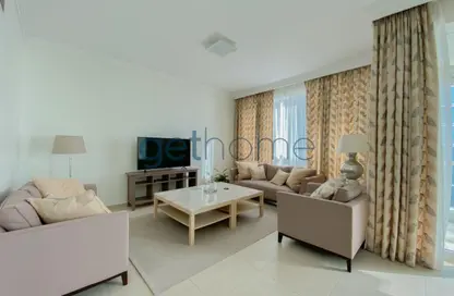 Apartment - 2 Bedrooms - 3 Bathrooms for rent in Al Bateen Residences - Jumeirah Beach Residence - Dubai