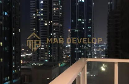 شقة - 2 غرف نوم - 2 حمامات للايجار في برج ماج 218 - دبي مارينا - دبي