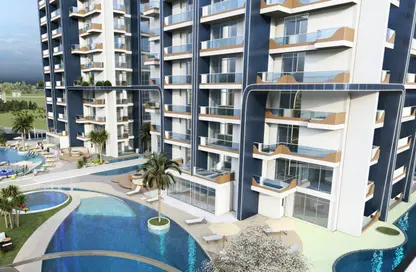 Pool image for: Apartment - 2 Bedrooms - 3 Bathrooms for sale in Samana Waves 2 - Samana Waves - Jumeirah Village Circle - Dubai, Image 1