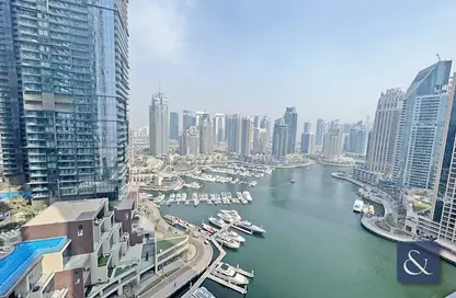Water View image for: Apartment - 2 Bedrooms - 3 Bathrooms for rent in Damac Heights - Dubai Marina - Dubai, Image 1