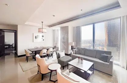 شقة - 2 غرف نوم - 3 حمامات للايجار في 1 فندق العنوان-سكاي فيو - أبراج العنوان سكاي فيو - وسط مدينة دبي - دبي