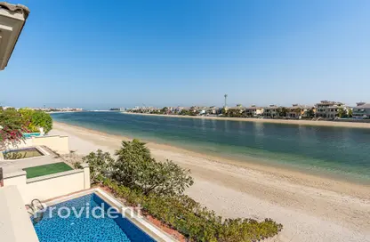 Villa - 4 Bedrooms - 5 Bathrooms for rent in Garden Homes Frond F - Garden Homes - Palm Jumeirah - Dubai
