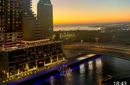 Apartment - 2 Bedrooms - 3 Bathrooms for sale in Cayan Tower - Dubai Marina - Dubai