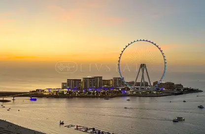 Apartment - 1 Bedroom - 2 Bathrooms for rent in Apartment Building 4 - Bluewaters Residences - Bluewaters - Dubai