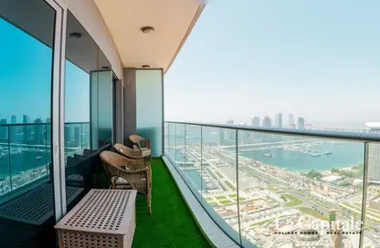 Apartment - 2 Bedrooms - 3 Bathrooms for rent in Damac Heights - Dubai Marina - Dubai