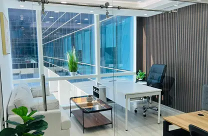 Office Space - Studio - 1 Bathroom for rent in Tamani Art Tower - Business Bay - Dubai