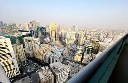 Apartment - 2 Bedrooms - 2 Bathrooms for rent in Palm Tower 3 - Palm Towers - Al Majaz - Sharjah
