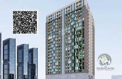 شقة - غرفة نوم - 2 حمامات للبيع في بلوبيل ريزيدنس - العامرة - عجمان