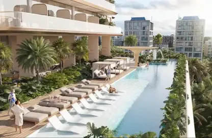 شقة - 1 حمام للبيع في 15 كاسكيد - موتور سيتي - دبي