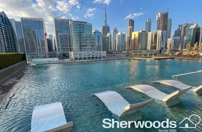 شقة - 1 حمام للايجار في 15 Northside - Tower 1 - 15 نورث سايد - الخليج التجاري - دبي
