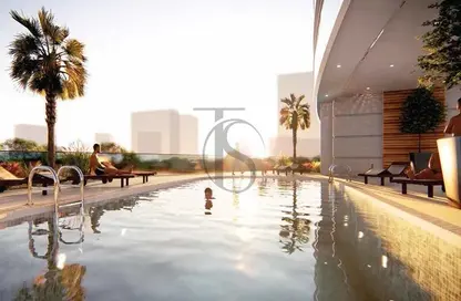 صورة لـ حوض سباحة شقة - 1 حمام للبيع في ذا في تاور - مجمع دبي ريزيدنس - دبي ، صورة رقم 1