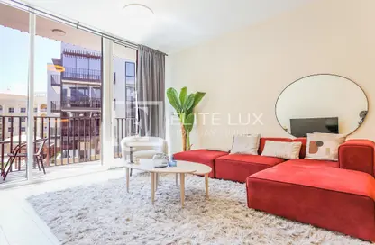 Apartment - 1 Bedroom - 2 Bathrooms for rent in Q Gardens Boutique Residences - Arjan - Dubai