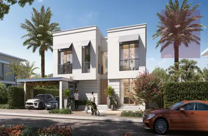 Outdoor House image for: Villa - 6 Bedrooms - 7 Bathrooms for sale in Ramhan Island Villas - Ramhan Island - Abu Dhabi, Image 1