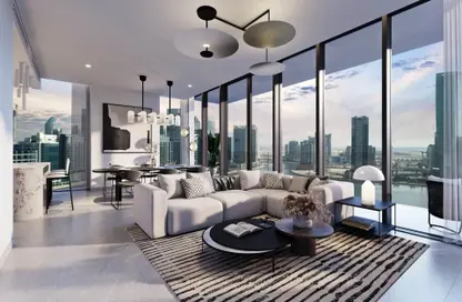 Apartment - Studio - 1 Bathroom for sale in Peninsula Four - Peninsula - Business Bay - Dubai