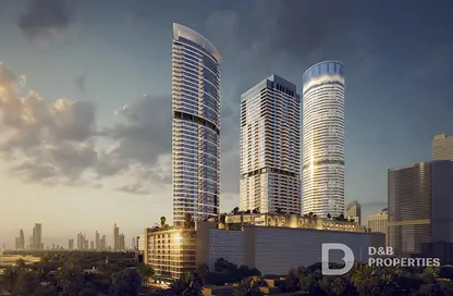 شقة - غرفة نوم - 2 حمامات للبيع في بالم بيتش تاورز 1 - أبراج بالم بيتش - نخلة جميرا - دبي