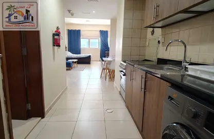 Apartment - Studio - 1 Bathroom for rent in Al Naemiya Tower 3 - Al Naemiya Towers - Al Nuaimiya - Ajman