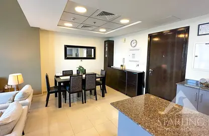 شقة - 2 غرف نوم - 2 حمامات للايجار في البرج الاوسط - باي سنترال - دبي مارينا - دبي