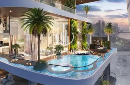 Apartment - 2 Bedrooms - 3 Bathrooms for sale in Damac Bay 2 - Dubai Harbour - Dubai