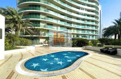 صورة لـ حوض سباحة شقة - غرفة نوم - 2 حمامات للبيع في أبراج الشاطئ - شمس أبوظبي - جزيرة الريم - أبوظبي ، صورة رقم 1
