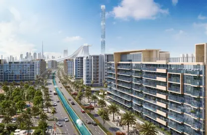 Apartment - Studio - 1 Bathroom for sale in Azizi Riviera 69 - Meydan One - Meydan - Dubai