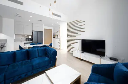 صورة لـ غرفة المعيشة شقة - 2 غرف نوم - 2 حمامات للايجار في ميناء خور دبي (ذا لاجونز) - دبي ، صورة رقم 1