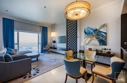 Apartment - 1 Bedroom - 2 Bathrooms for rent in Fairmont Marina Residences - The Marina - Abu Dhabi