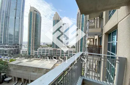 صورة لـ شرفة شقة - غرفة نوم - 1 حمام للبيع في برج ستاندبوينت 1 - أبراج ستاند بوينت - دبي وسط المدينة - دبي ، صورة رقم 1