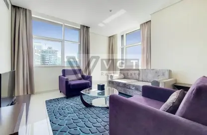 Apartment - 3 Bedrooms - 4 Bathrooms for rent in Damac Maison Cour Jardin (The Cosmopolitan) - Business Bay - Dubai