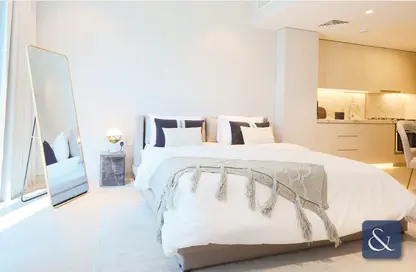 صورة لـ غرفة- غرفة النوم شقة - 2 غرف نوم - 3 حمامات للبيع في نجمة المارينا - دبي مارينا - دبي ، صورة رقم 1