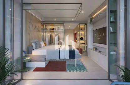 Apartment - Studio - 1 Bathroom for sale in Rove Home Marasi Drive - Business Bay - Dubai Apartment - Studio - 1 Bathroom for sale in Rove Home Marasi Drive - Business Bay - Dubai