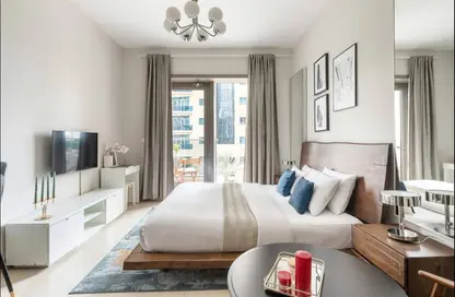 Apartment - Studio - 1 Bathroom for rent in Sparkle Tower 2 - Sparkle Towers - Dubai Marina - Dubai