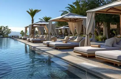 Duplex - 3 Bedrooms - 4 Bathrooms for sale in Aqua Arc - Al Marjan Island - Ras Al Khaimah