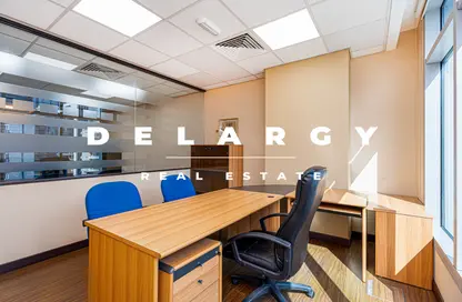 Office Space - Studio - 1 Bathroom for rent in Grosvenor Business Tower - Barsha Heights (Tecom) - Dubai