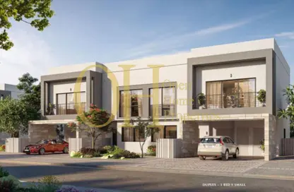 Outdoor House image for: Townhouse - 2 Bedrooms - 2 Bathrooms for sale in The Dahlias - Yas Acres - Yas Island - Abu Dhabi, Image 1