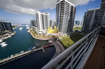 Apartment - 1 Bedroom - 2 Bathrooms for rent in Marina View Tower B - Marina View - Dubai Marina - Dubai